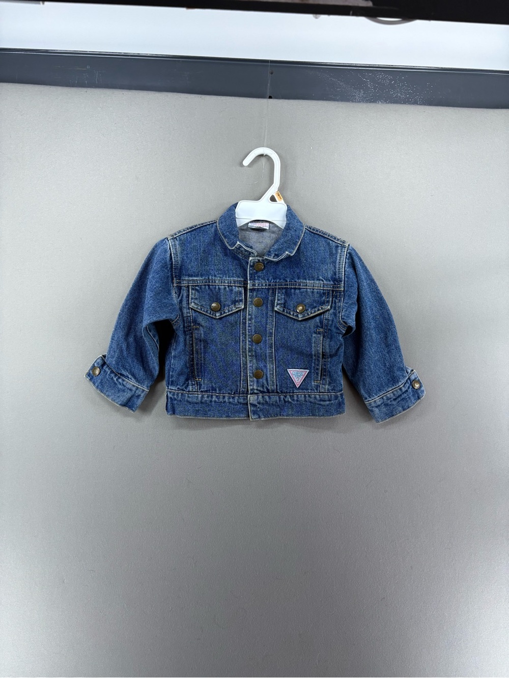 Vintage Baby Guess by George Marciano Denim Jacket Blue 18M Retro